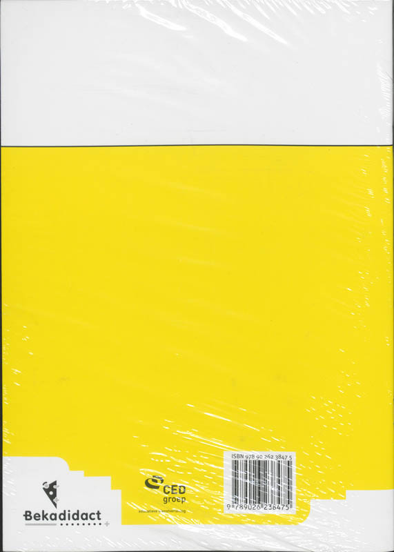 Achterkant van Toetsboek