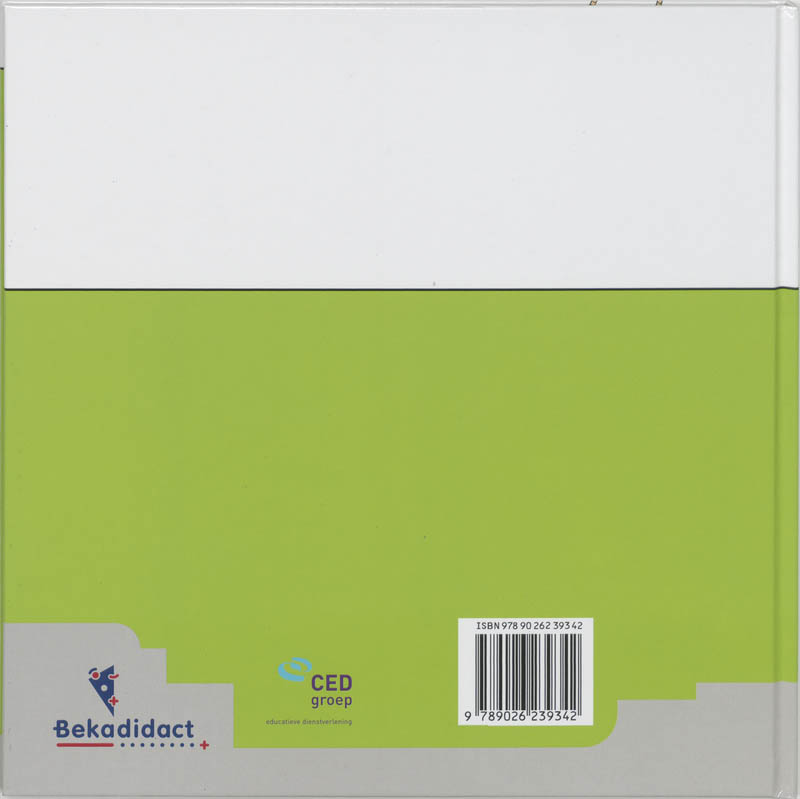 Achterkant van Leerlingenboek b