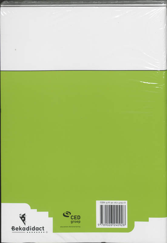 Achterkant van Werkboek basislessen a