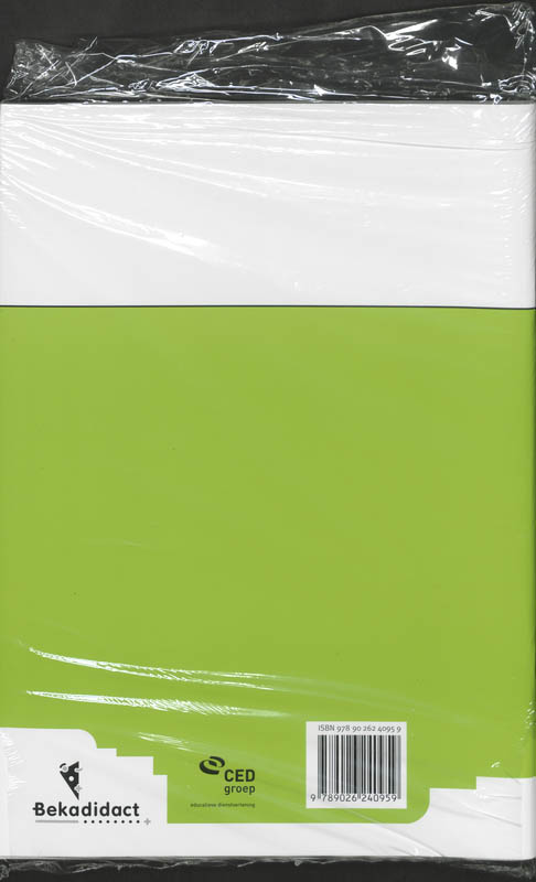 Achterkant van Werkboek basislessen D