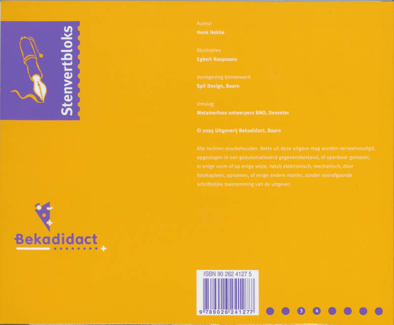 Achterkant van Antwoordenboek