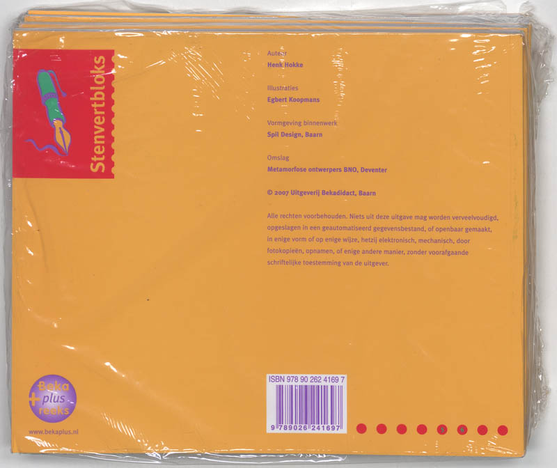 Achterkant van Werkboek
