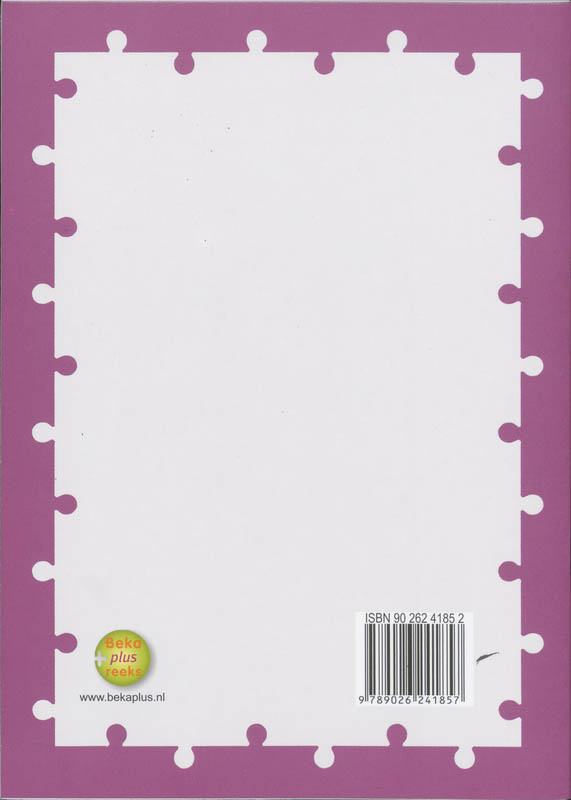 Achterkant van Antwoordenboek