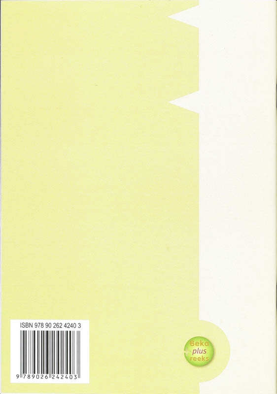Achterkant van Antwoordenboek