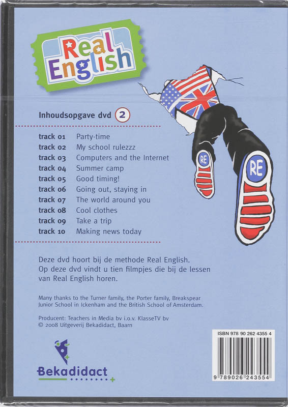 Achterkant van Groep 8