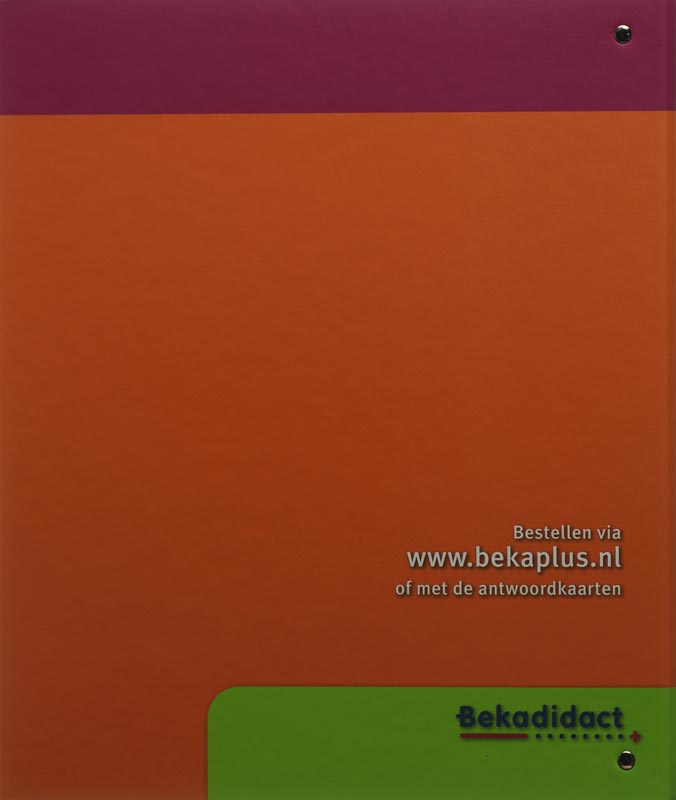 Achterkant van 2009 Map