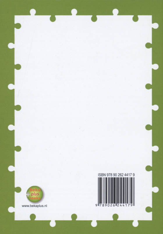 Achterkant van Antwoordenboek