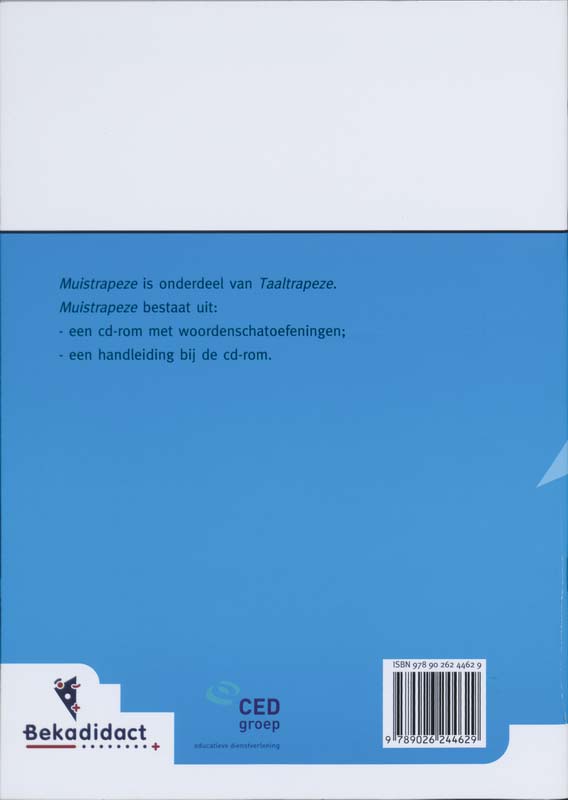Achterkant van Handleiding