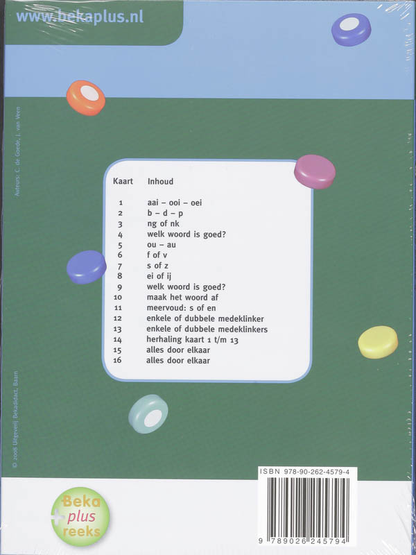 Achterkant van Groep 4