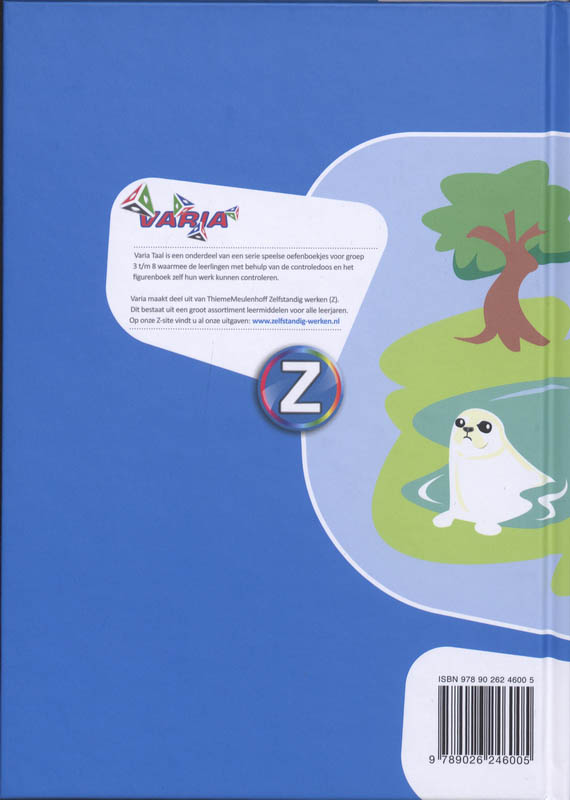 Achterkant van Woordenschat B groep 6-7
