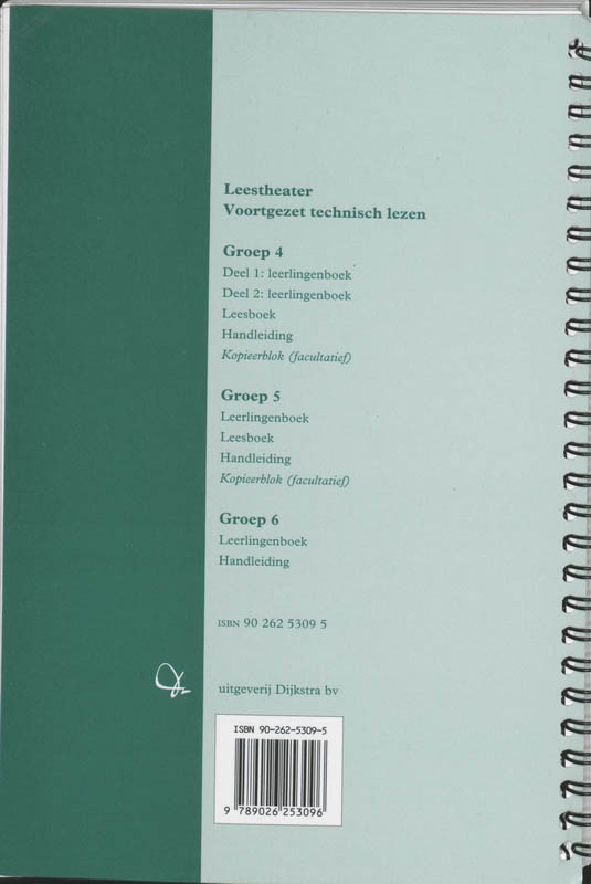 Achterkant van Handleiding