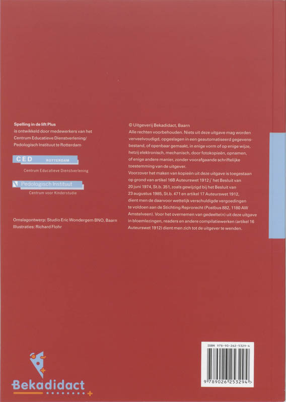 Achterkant van Handleiding