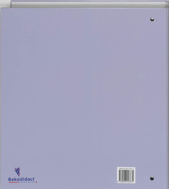 Achterkant van Ringband kopieerblok