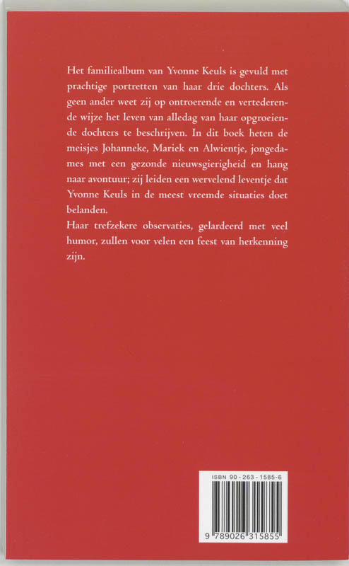 Achterkant van Dochters