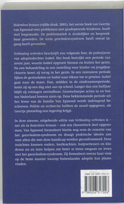 Achterkant van Verbinding verbroken