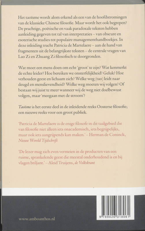 Achterkant van Taoisme