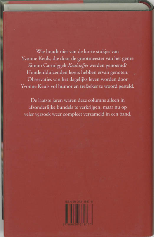 Achterkant van Keulsiefjes