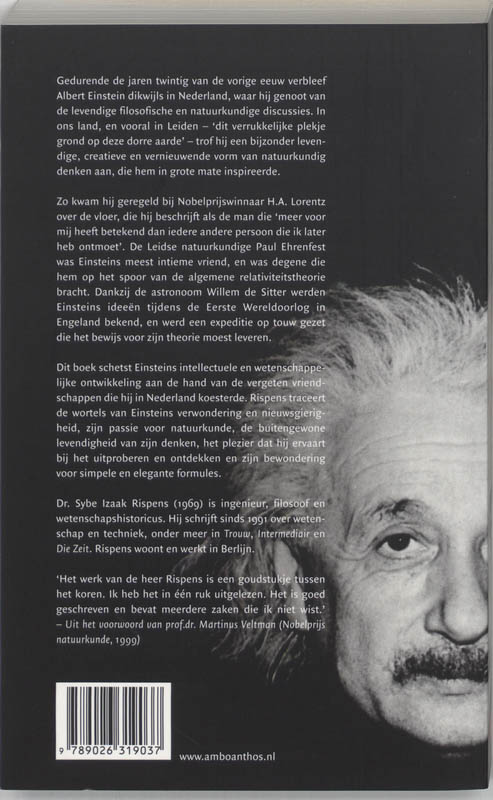 Achterkant van Einstein in Nederland