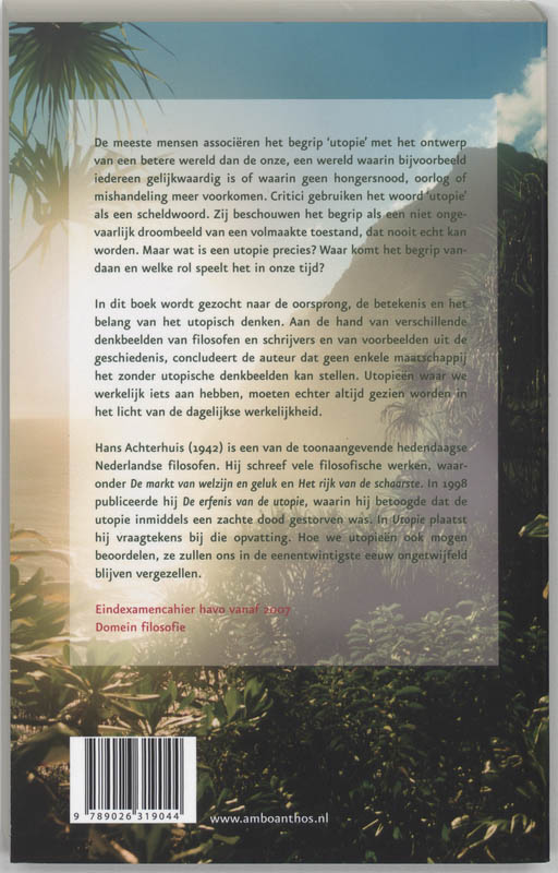 Achterkant van Eindexamencahier