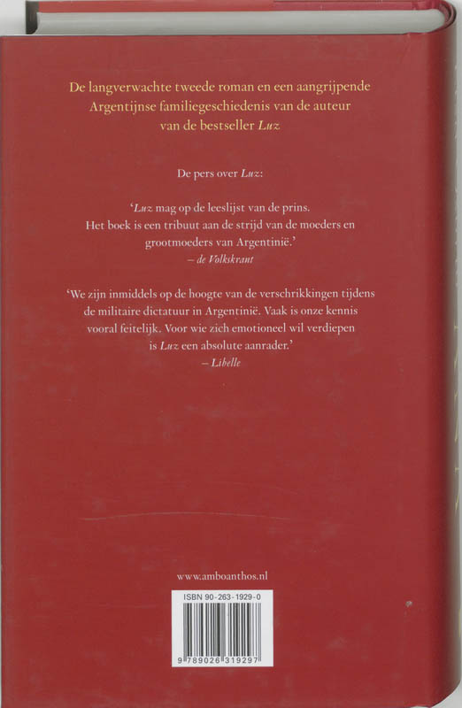 Achterkant van Ana