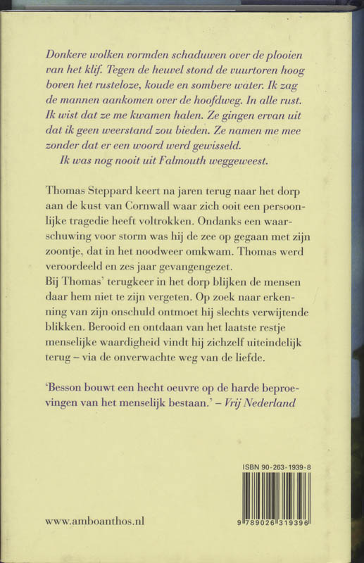 Achterkant van Een onbewaakt ogenblik