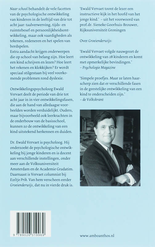 Achterkant van Naar school