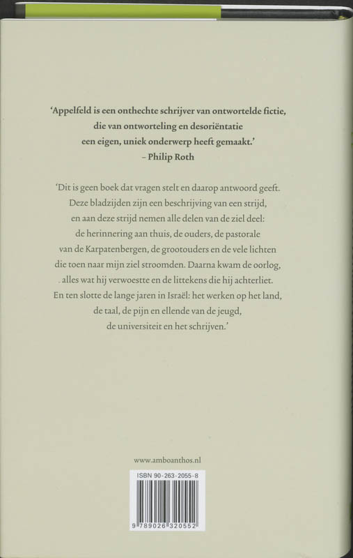 Achterkant van Het verhaal van een leven