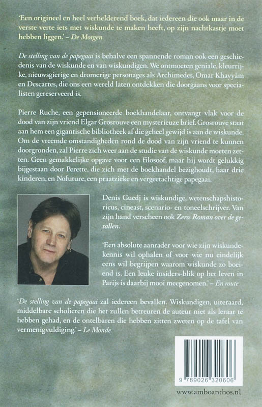 Achterkant van De stelling van de papegaai