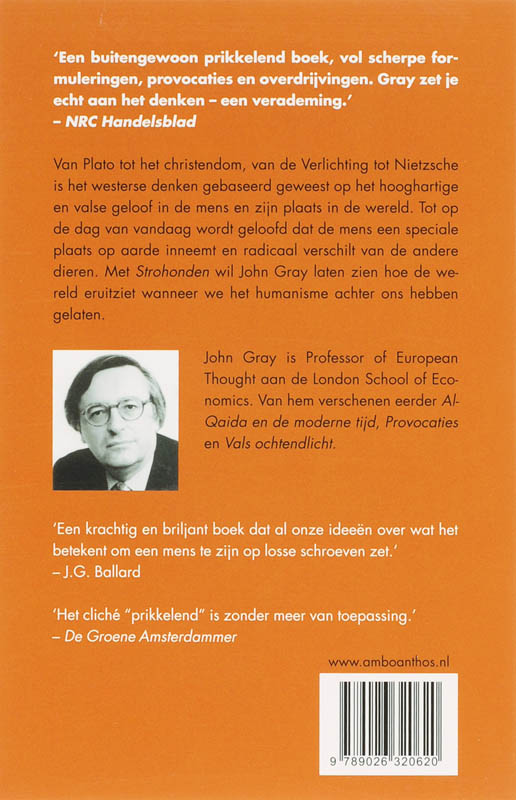 Achterkant van Strohonden
