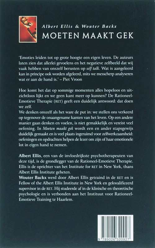 Achterkant van Moeten maakt gek