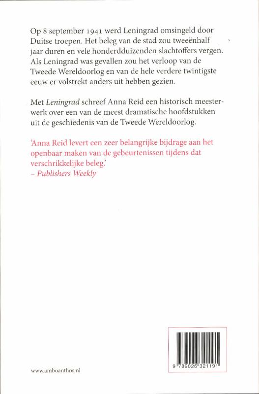 Achterkant van Leningrad