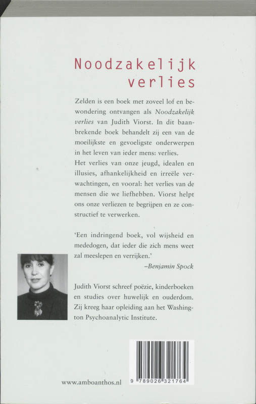 Achterkant van Noodzakelijk verlies