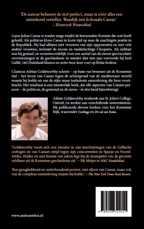 Achterkant van Caesar