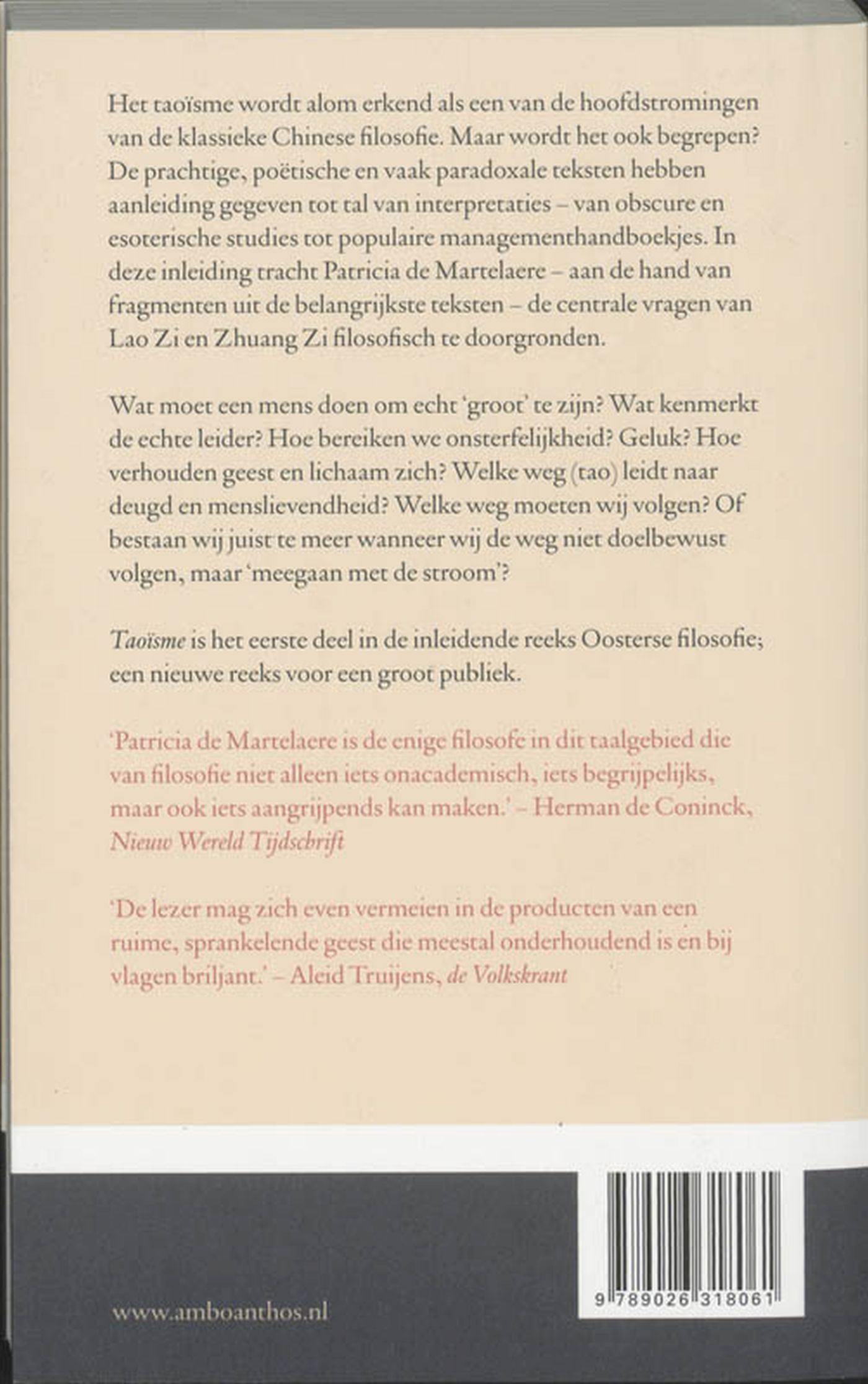 Achterkant van Taoïsme