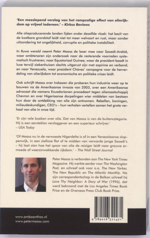 Achterkant van Ruwe wereld