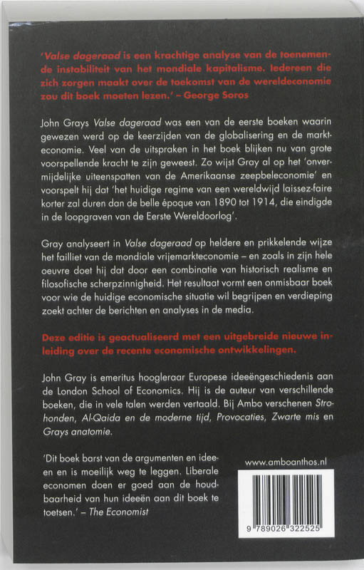 Achterkant van Valse dageraad
