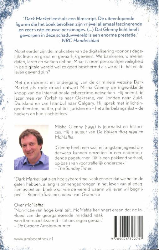 Achterkant van Dark Market