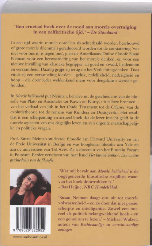 Achterkant van Morele helderheid