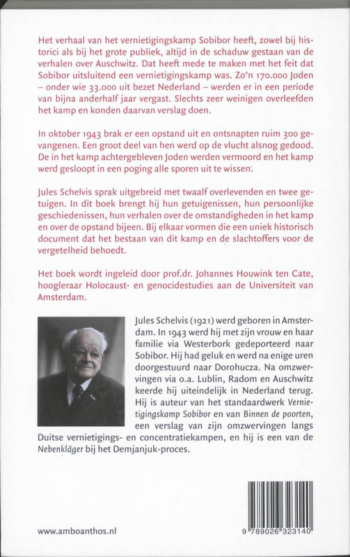 Achterkant van Ooggetuigen van Sobibor