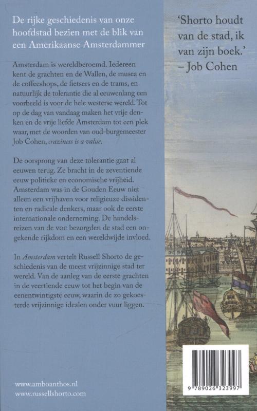 Achterkant van Amsterdam