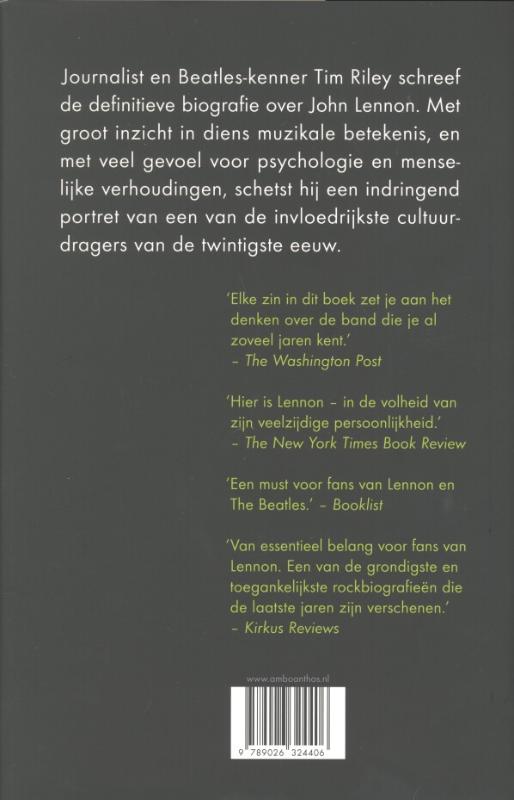 Achterkant van Lennon