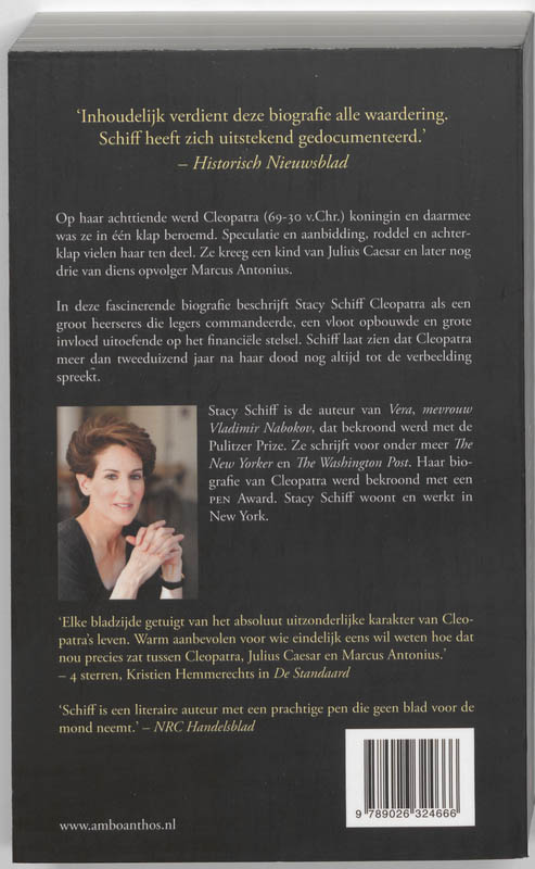 Achterkant van Cleopatra