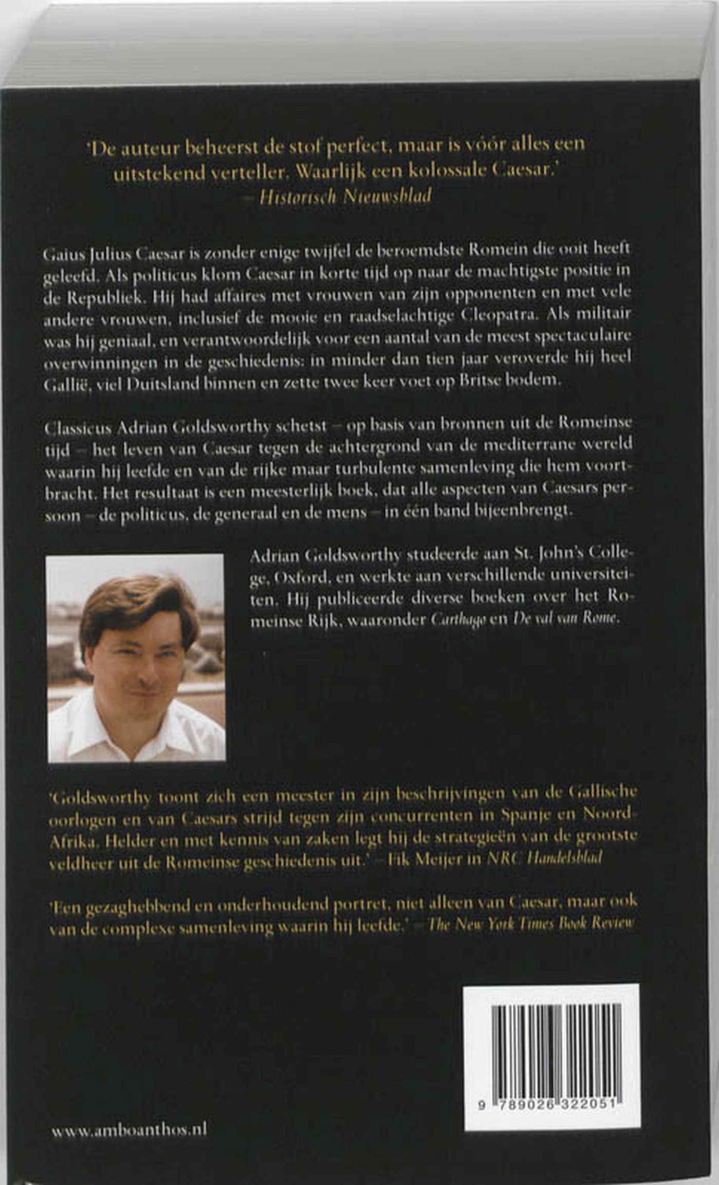 Achterkant van Caesar