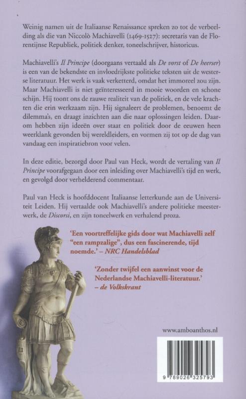 Achterkant van Il principe