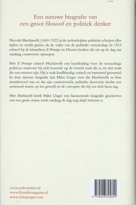 Achterkant van Machiavelli