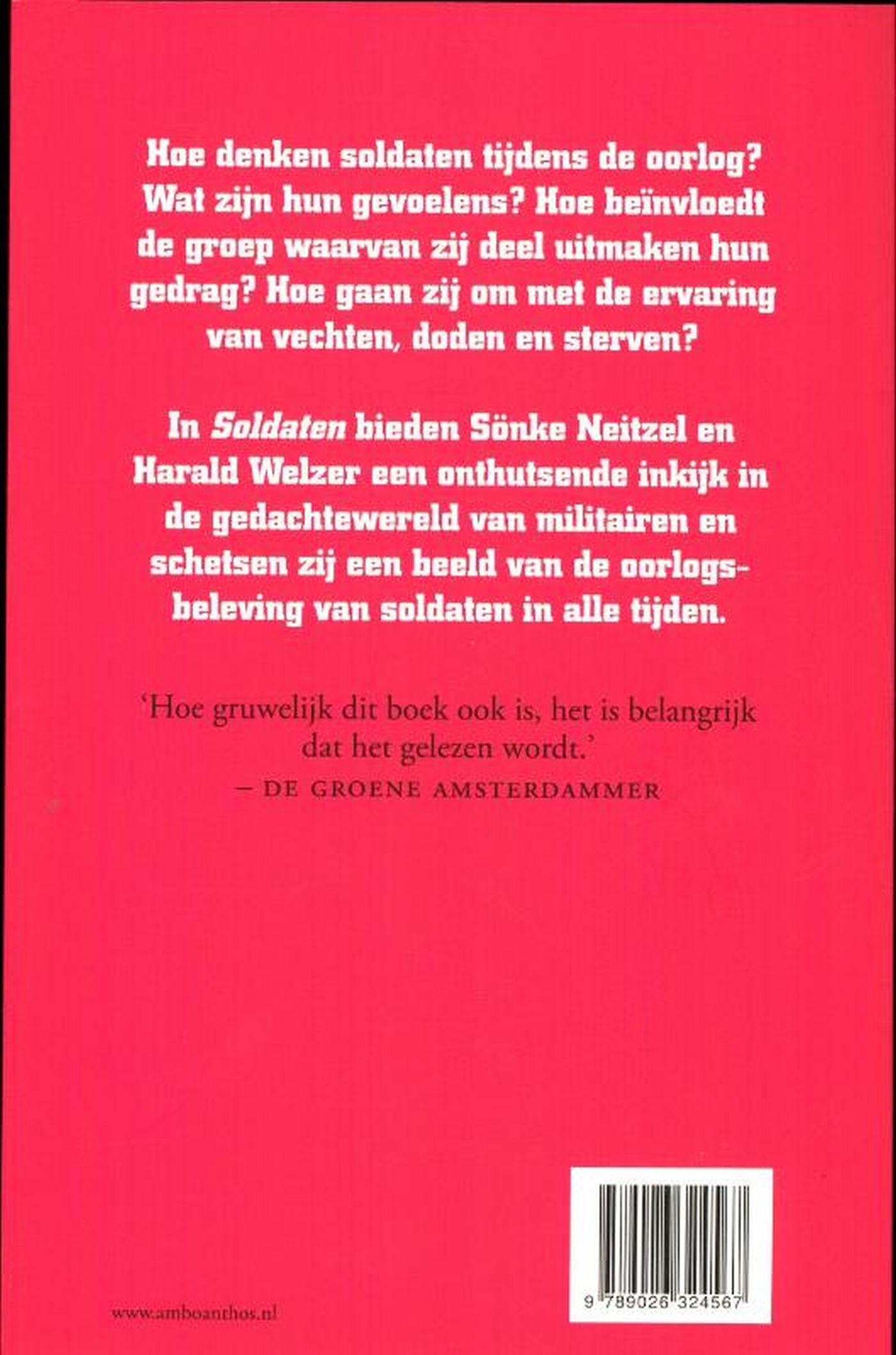 Achterkant van Soldaten