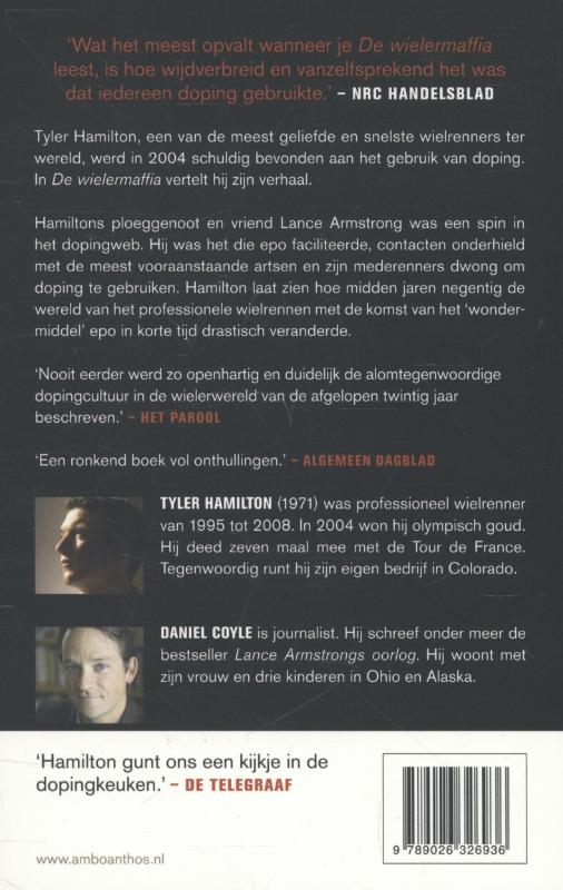 Achterkant van De wielermaffia