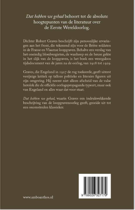 Achterkant van Dat hebben we gehad
