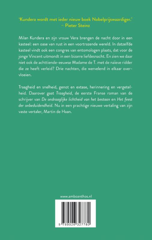 Achterkant van Traagheid