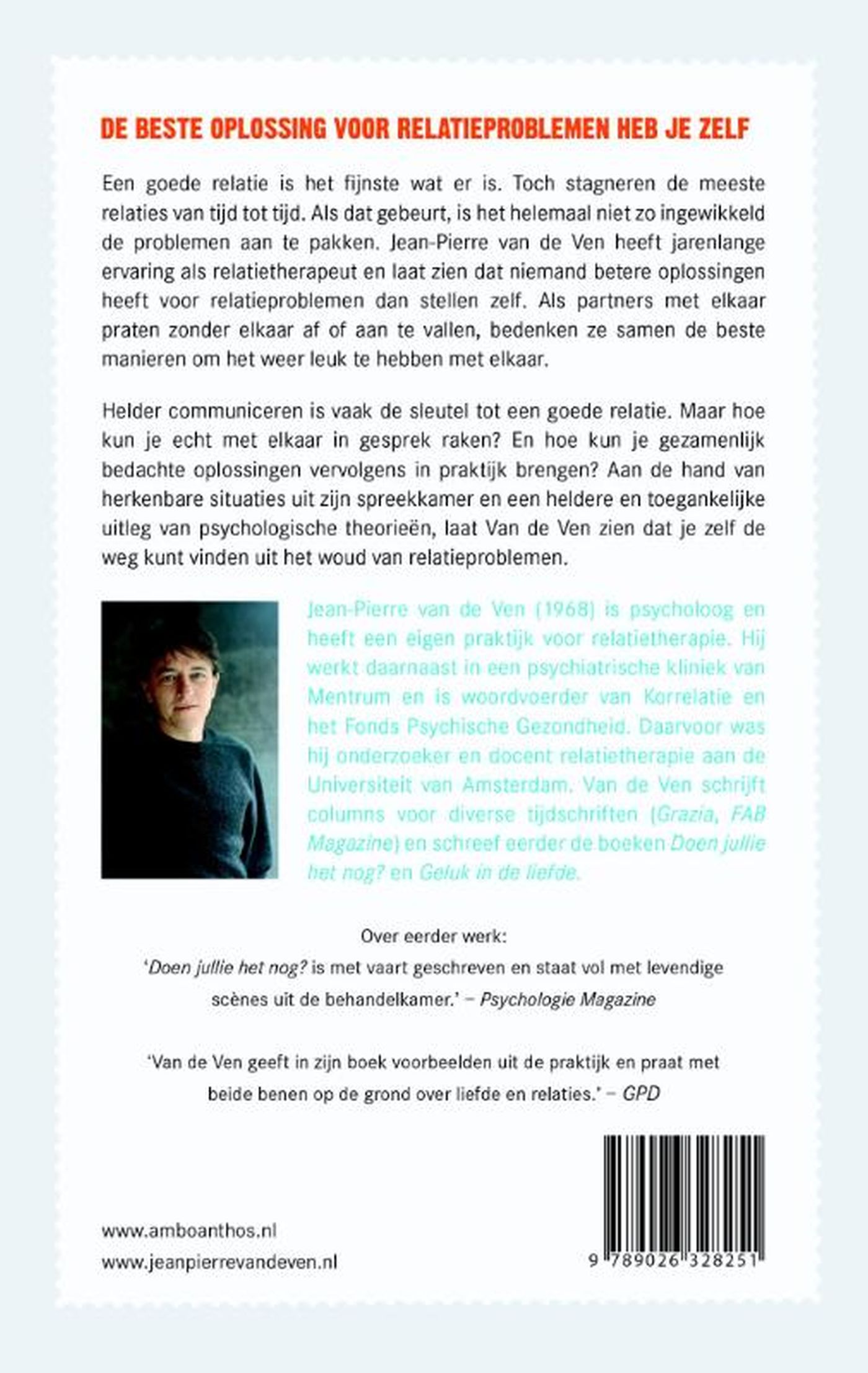 Achterkant van Waarom luister je niet?